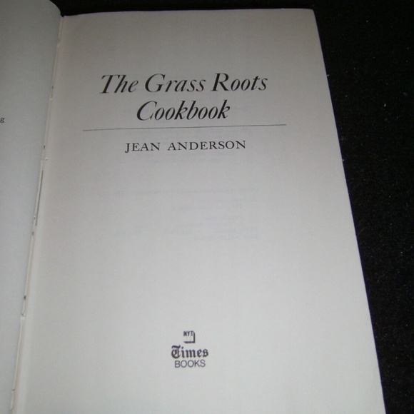 The Grass Roots Cookbook by Jean Anderson 1977 HC - Picture 3 of 8